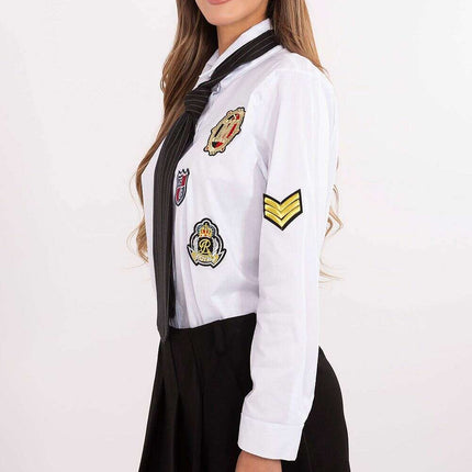 Ladies Long Sleeve Shirt Model 203948 Cotton Elastane Blend - Très Elite