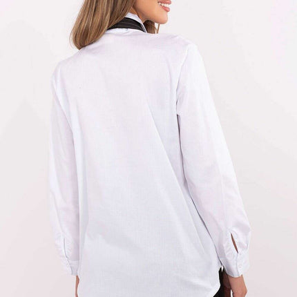 Ladies Long Sleeve Shirt Model 203948 Cotton Elastane Blend - Très Elite