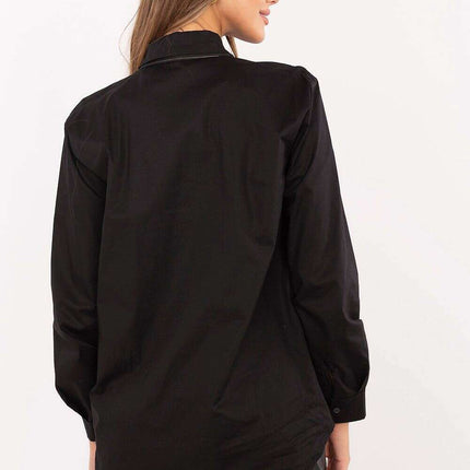 Ladies Long Sleeve Shirt Model 203948 Cotton Elastane Blend - Très Elite