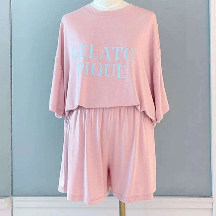 Ladies Stylish Modal Pajama Set - Cozy Summer Shorts Sleepwear for Relaxation - Très Elite