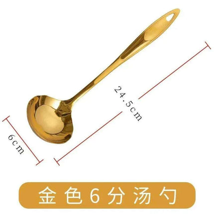 Ladle Luxe: Premium Stainless Steel Spoon for Seamless Soup Serving