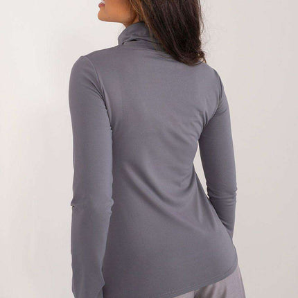 Lakerta Chic Cotton Turtleneck Blouse for Effortless Style - Très Elite