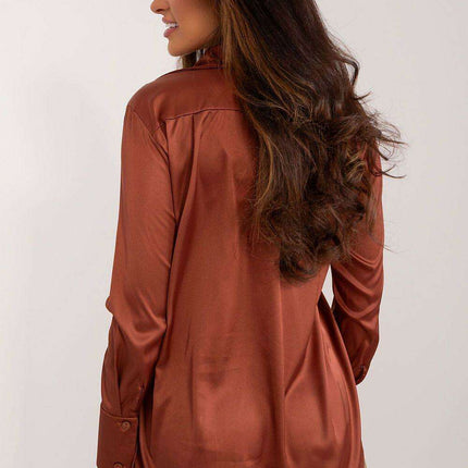Lakerta Classic Long Sleeve Cotton Shirt with Elegant Collar - Très Elite