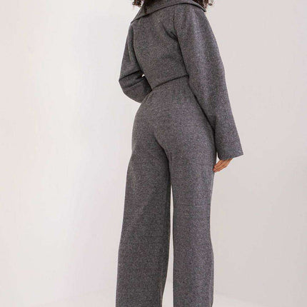 Lakerta Cotton High-Waist Trousers - Versatile & Stylish Choice for Women - Très Elite