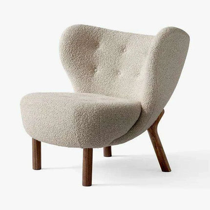 Lambs Wool Elegance Lounge Chair - Très Elite