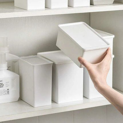 Laundry Essentials Organizer Box with Flip Lid - Keep Your Laundry Supplies Neatly Arranged - Très Elite