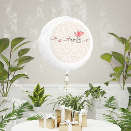 Lavish Mylar Helium Balloon for Valentine's Day - Elegant, Durable, and Perfect for Celebrations - Très Elite