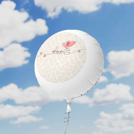 Lavish Mylar Helium Balloon for Valentine's Day - Elegant, Durable, and Perfect for Celebrations - Très Elite