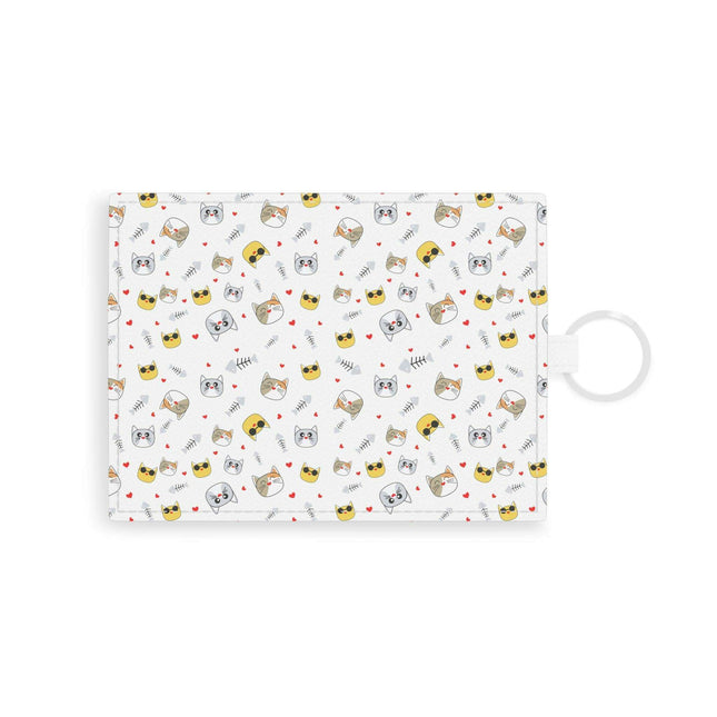 Lavish Saffiano Faux Leather Cardholder