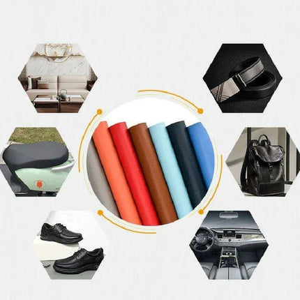Leather Repair Patch Kit - Effortless Restoration for Furniture, Footwear, and Accessories - Très Elite