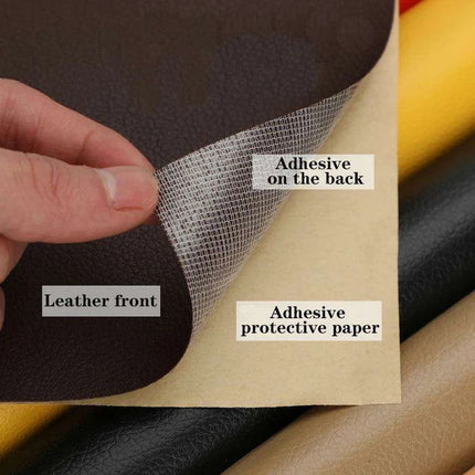 Leather Restoration Patch Kit for DIY Sofa and Furniture Repair..
