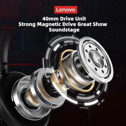 Lenovo Advanced Wireless Gaming Headset with Premium Noise-Cancellation Features - Très Elite