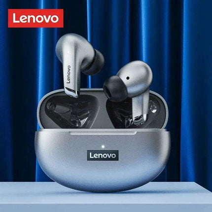 Lenovo LP5 True Wireless Earbuds - Superior Sound Quality, Sweat-Resistant, Active Noise-Cancellation - Très Elite