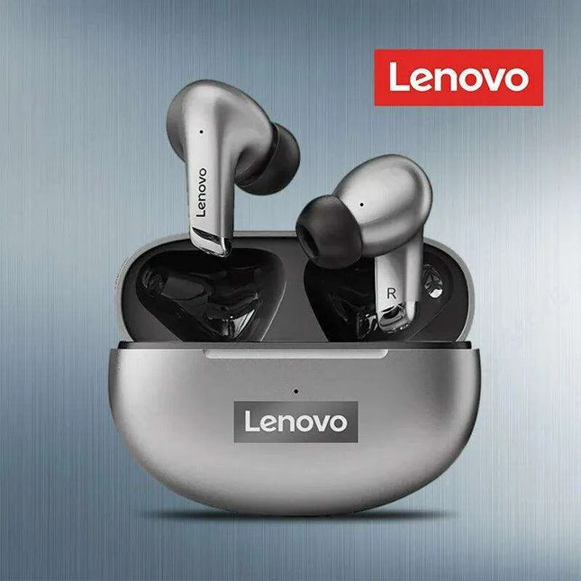 Lenovo LP5 True Wireless Earbuds - Superior Sound Quality, Sweat-Resistant, Active Noise-Cancellation- Très Elite- Très Elite