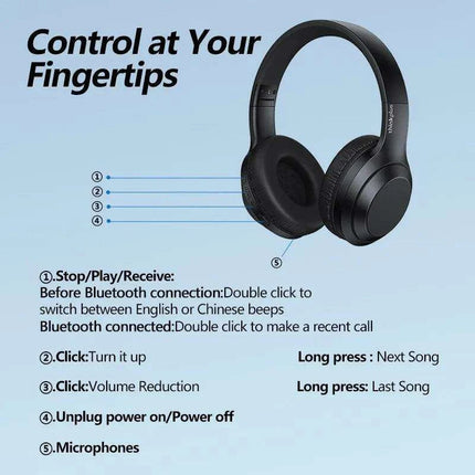 Lenovo TH10 Wireless ANC Stereo Headphones with Powerful Bass and Sweat-Resistant Design - Très Elite