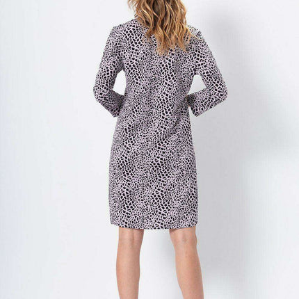 Leopard Luxe Cotton Sleep Shirt - Très Elite
