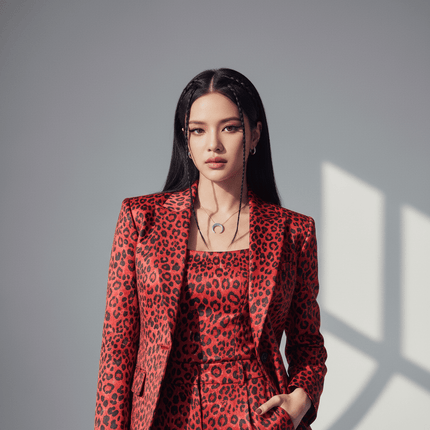 Leopard Print Long Sleeve Turtleneck Bodysuit for Women with Gloves - Slim Bodycon Rave Outfit for Autumn - Très Elite