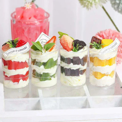 Lifelike Faux Ice Cream Cake Centerpiece for Home Decor and Photography - Très Elite