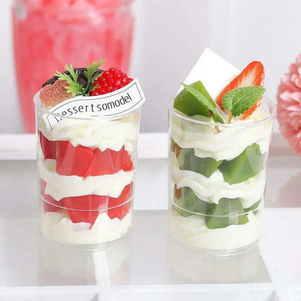 Lifelike Faux Ice Cream Cake Centerpiece for Home Decor and Photography - Très Elite