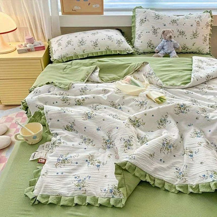 Lightweight Summer Chill Throw Blanket - Ideal for Warm Weather (Pillowcase Not Included) - Très Elite