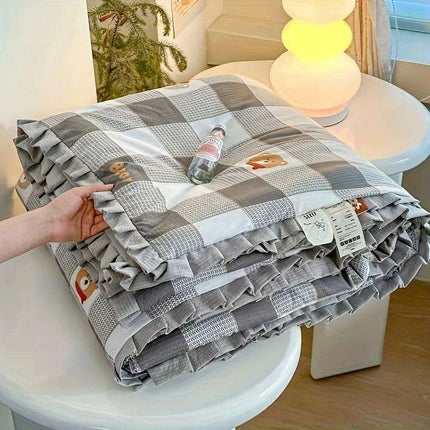 Lightweight Summer Chill Throw Blanket - Ideal for Warm Weather (Pillowcase Not Included) - Très Elite