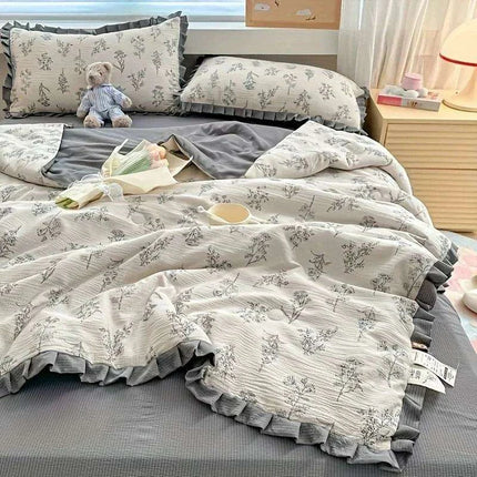 Lightweight Summer Chill Throw Blanket - Ideal for Warm Weather (Pillowcase Not Included) - Très Elite