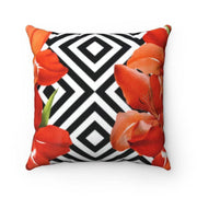 Lily Bloom Dual-Sided Decorative Pillow Cover - Très Elite