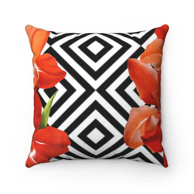 Lily Bloom Dual-Sided Decorative Pillow Cover
