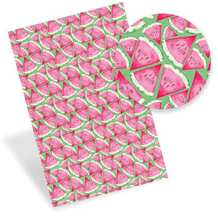 Lively Fruit-Themed Faux Leather - Craft with Flair and Grace - Très Elite