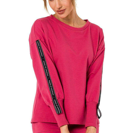 Logo Stripe Casual Pullover