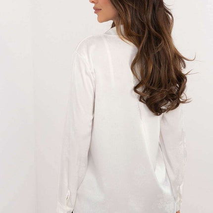 Long Sleeve Shirt 202527 Embroidered Flower Pattern - Très Elite