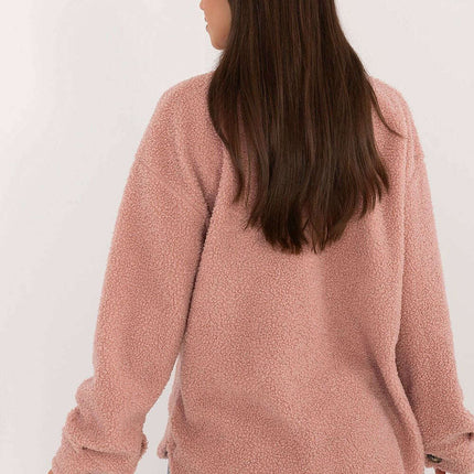 Long Sleeve Shirt Model 200977 Womens Plush Polyester Top - Très Elite