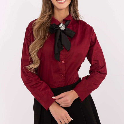 Long Sleeve Shirt Model 203944 Black Womens Classic - Très Elite
