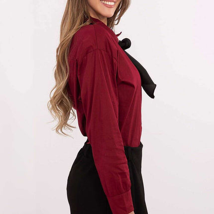 Long Sleeve Shirt Model 203944 Black Womens Classic - Très Elite