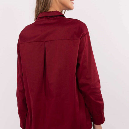 Long Sleeve Shirt Model 203944 Black Womens Classic - Très Elite