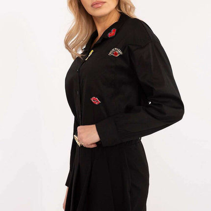 Long Sleeve Shirt Model 204357 Women Casual Everyday Wear - Très Elite