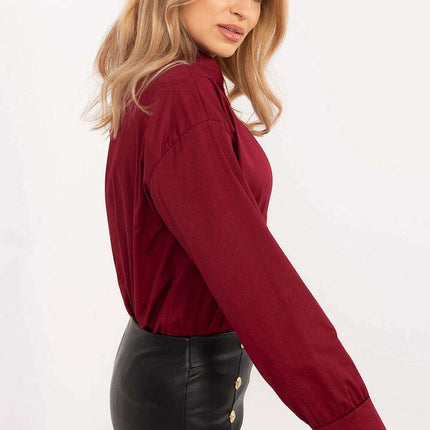 Long Sleeve Shirt Model 204366 For Women In Cotton Fabric - Très Elite