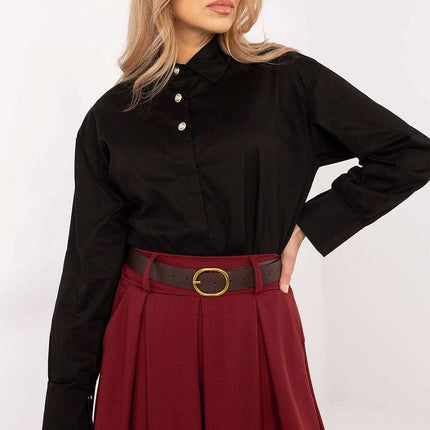 Long Sleeve Shirt Model 204366 For Women In Cotton Fabric - Très Elite