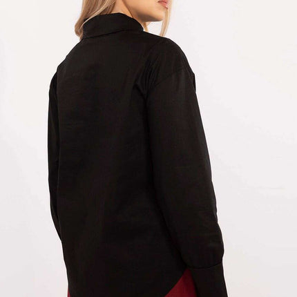 Long Sleeve Shirt Model 204366 For Women In Cotton Fabric - Très Elite