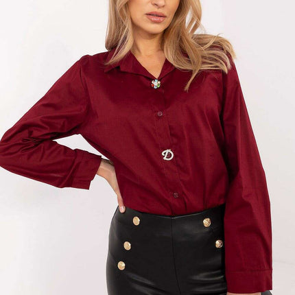 Long Sleeve Shirt Model 204380 Cotton Elastane Blend Women - Très Elite