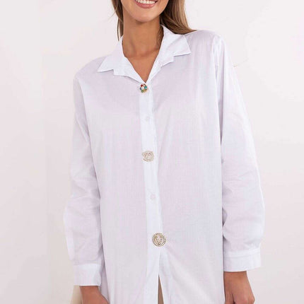 Long Sleeve Shirt Model 204380 Cotton Elastane Blend Women - Très Elite