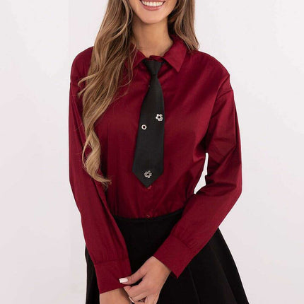Long Sleeve Shirt Model 204393 For Women Cotton Blend - Très Elite