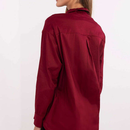 Long Sleeve Shirt Model 204393 For Women Cotton Blend - Très Elite