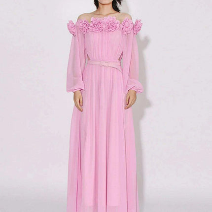 Long Sleeve Tunic with Elegant Slash Neck Design - Très Elite