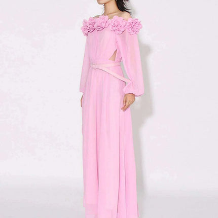 Long Sleeve Tunic with Elegant Slash Neck Design - Très Elite
