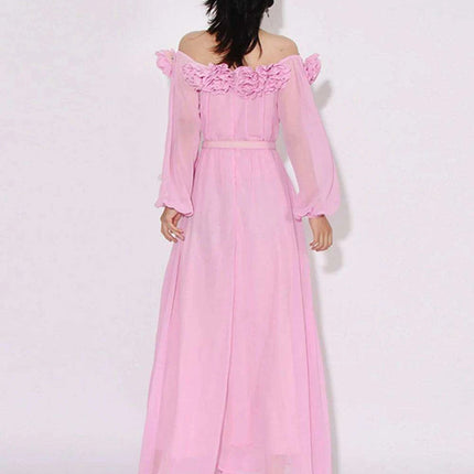 Long Sleeve Tunic with Elegant Slash Neck Design - Très Elite