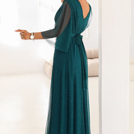 Long Maxi Dress Model 222458 Plus Size 40 54 Elegant Lightweight Comfort - Très Elite