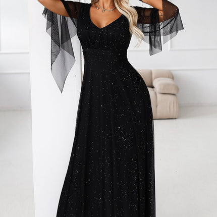 Numoco Basic Brocade Long Dress Model 222465 For Special Occasions - Très Elite
