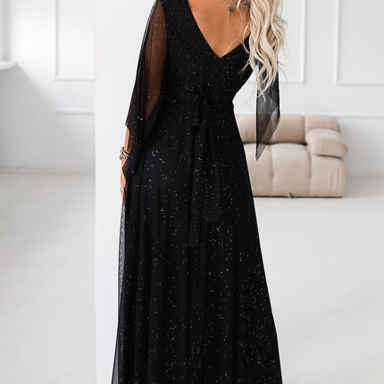 Numoco Basic Brocade Long Dress Model 222465 For Special Occasions - Très Elite