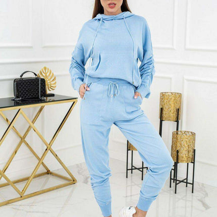 Lounge Ready Knit Tracksuit Ensemble - Très Elite